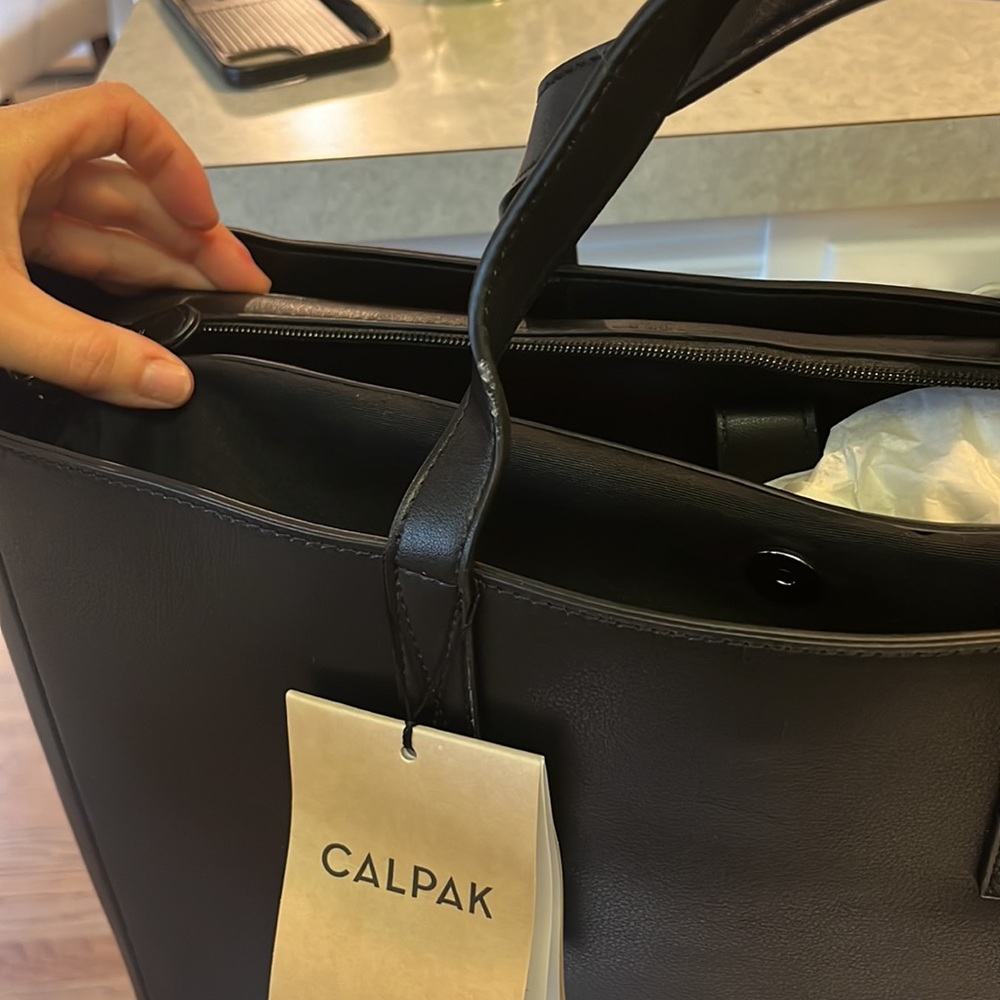 Brand new with tags calpak black laptop tote